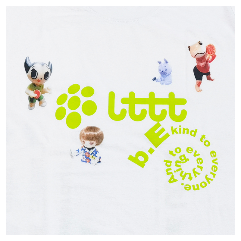 B.EAUTIFUL | x LTTT x Alumni x Standard Nerds Club Exclusive T-Shirt White
