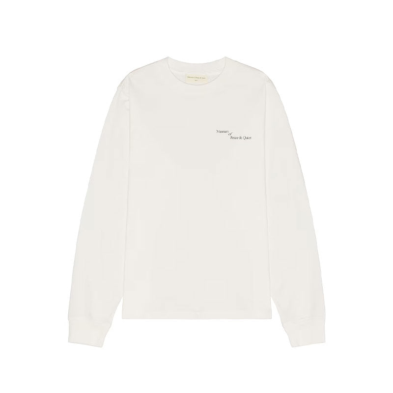 Italic LS Shirt White