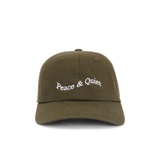 Wordmark Dad Hat Olive