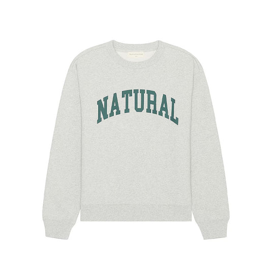 MUSEUM OF PEACE & QUIET Natural Crewneck Heather