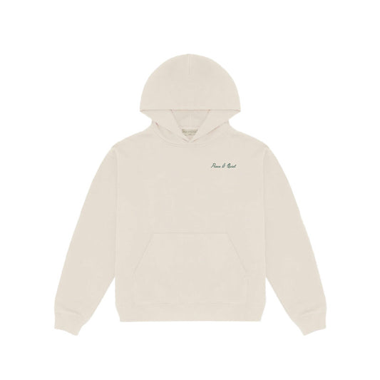 MUSEUM OF PEACE & QUIET Signature Hoodie Bone