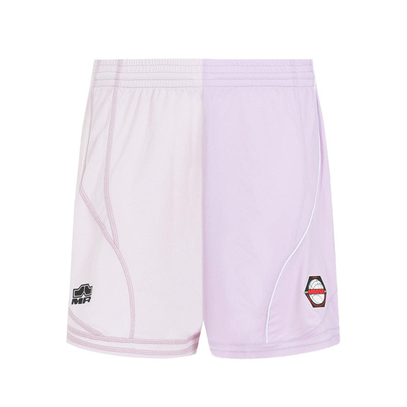Martine Rose Knitted Half & Half Football Short Lilac