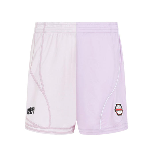 Martine Rose Knitted Half & Half Football Short Lilac