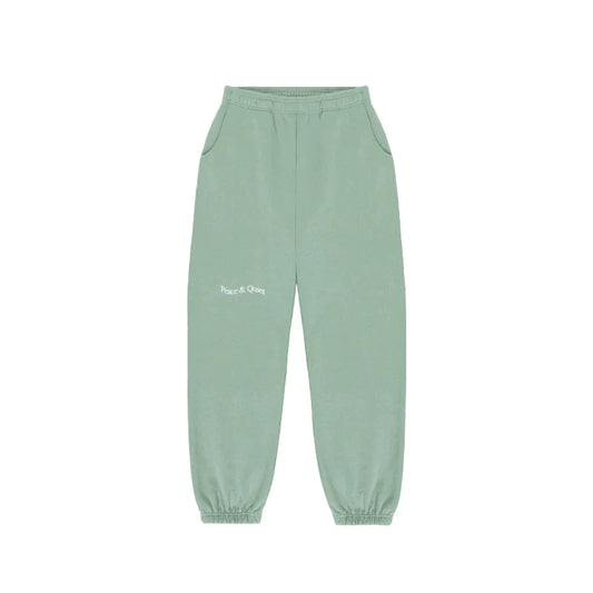MUSEUM OF PEACE & QUIET Wordmark Sweatpants Sage