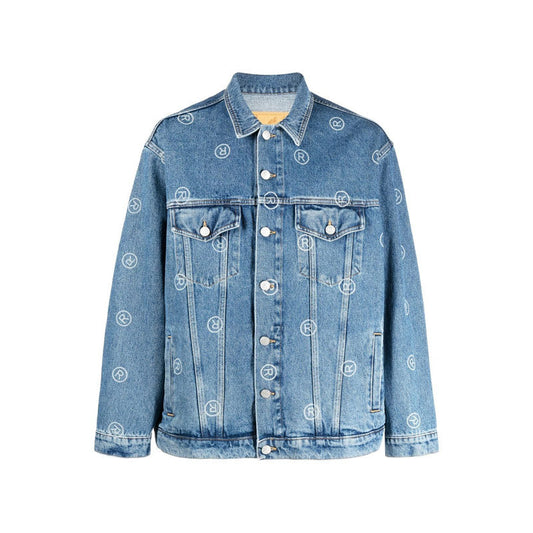 MARTINE ROSE OVERSIZED JACKET Blue Wash
