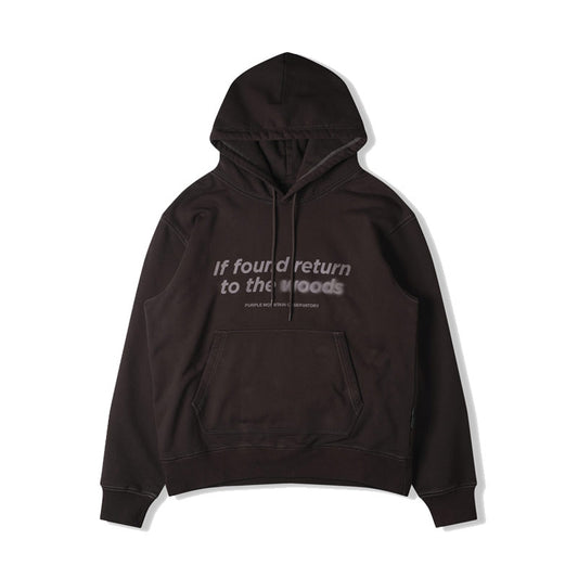 PURPLE MOUNTAIN OBSERVATORY | Garment Dye Hoody Chocolate