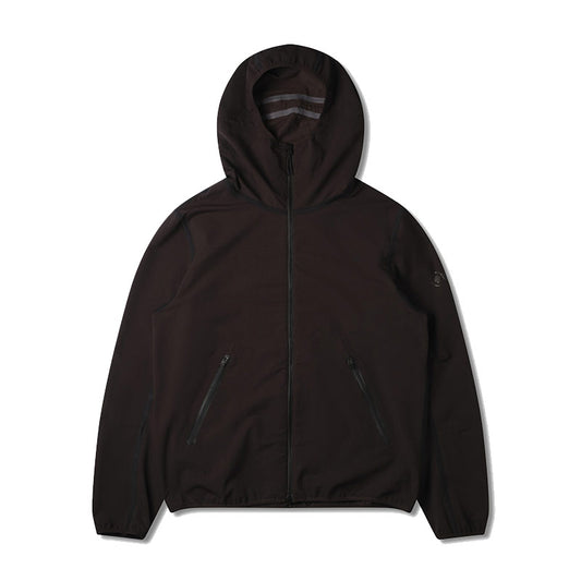 PURPLE MOUNTAIN OBSERVATORY | Advanced Soft Shell Balaclava Jacket Chocolate
