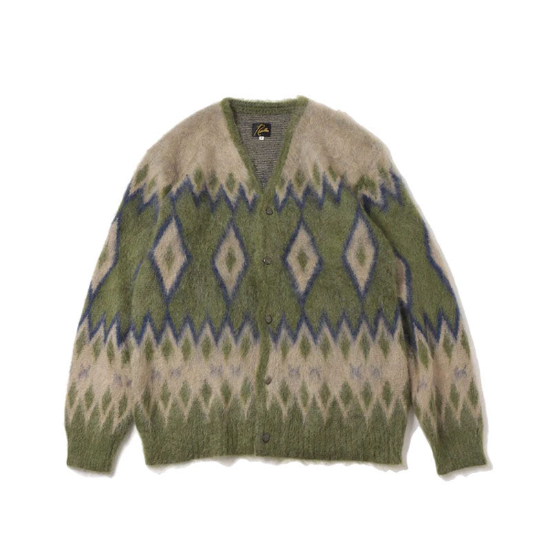 Mohair Cardigan Olive