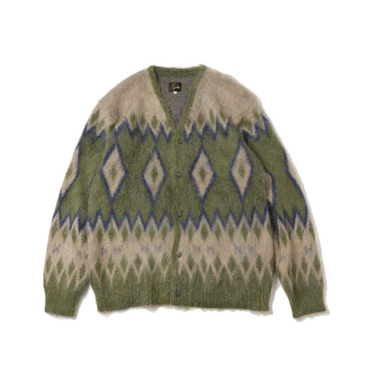 Mohair Cardigan Olive