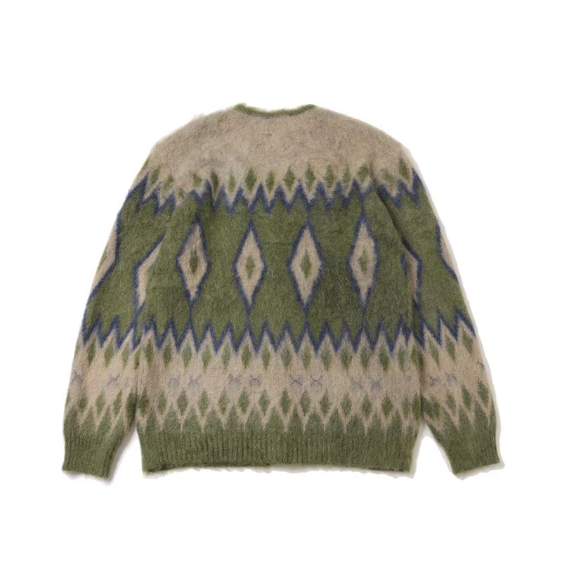 Mohair Cardigan Olive