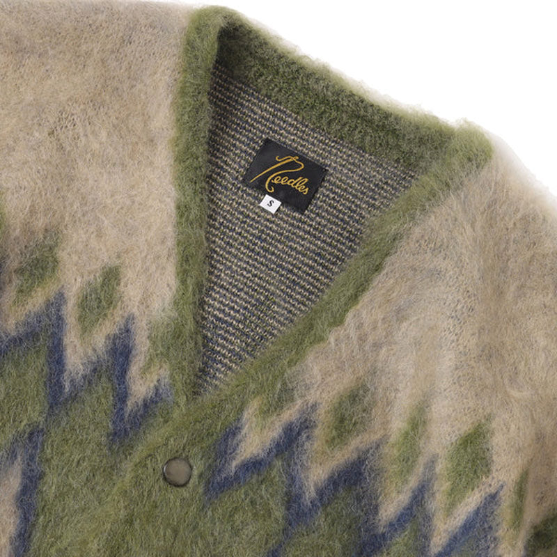 Mohair Cardigan Olive