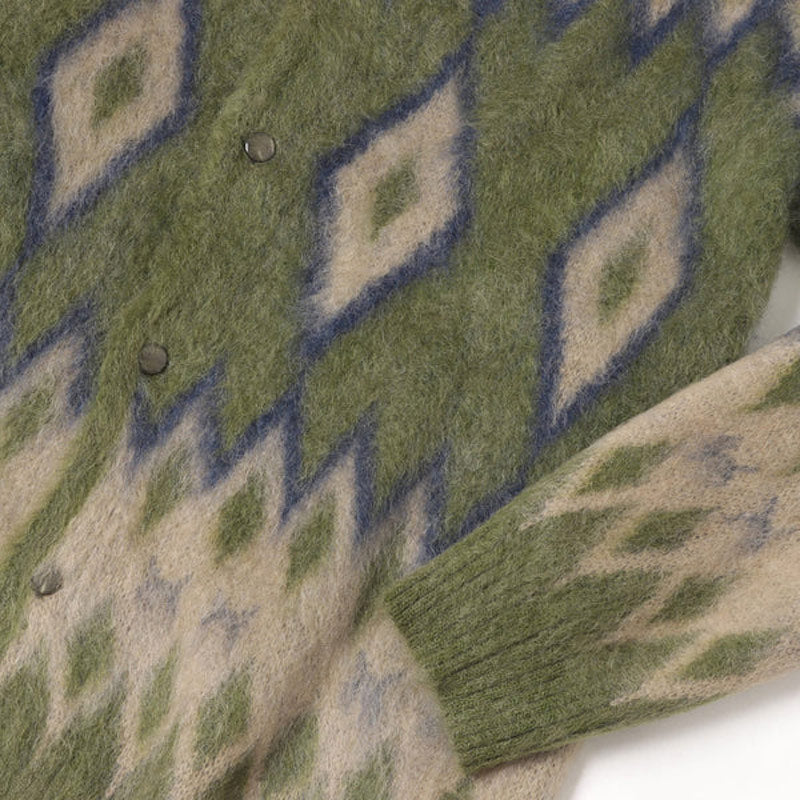 Mohair Cardigan Olive