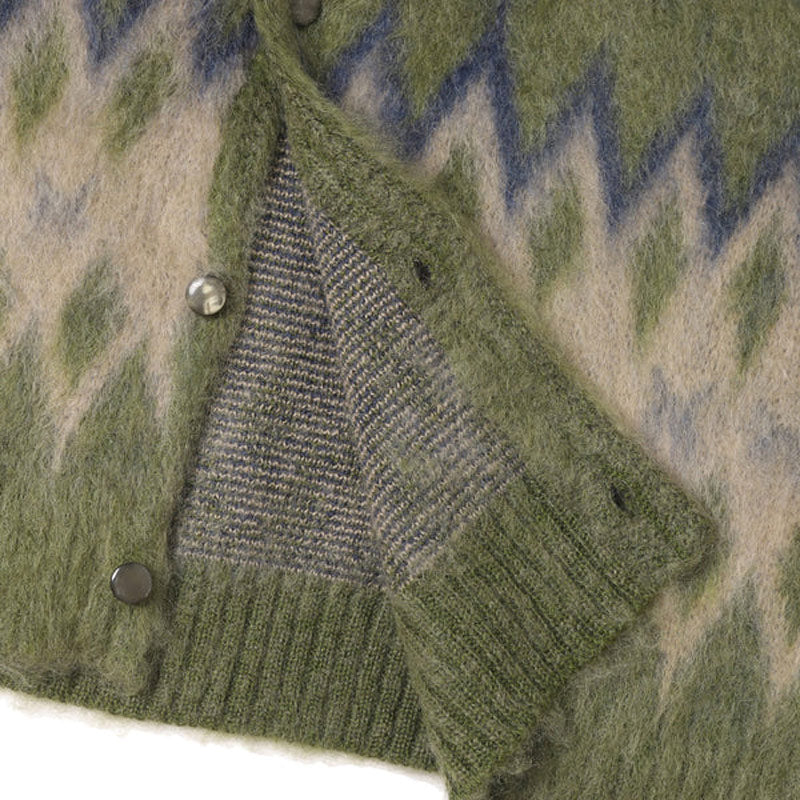 Mohair Cardigan Olive