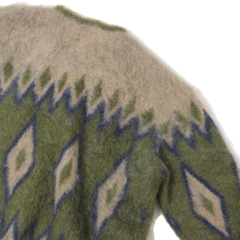 Mohair Cardigan Olive