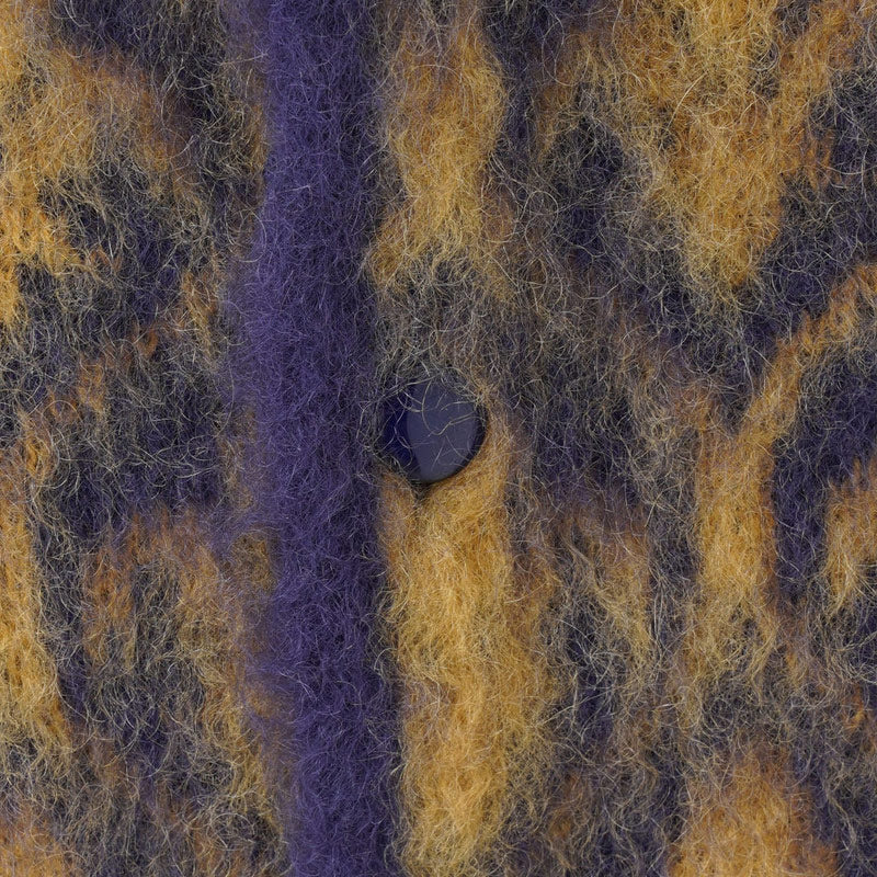Mohair Cardigan Purple
