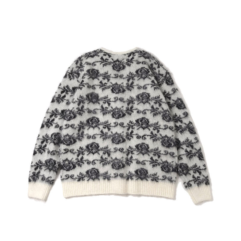 Mohair Cardigan Ice White