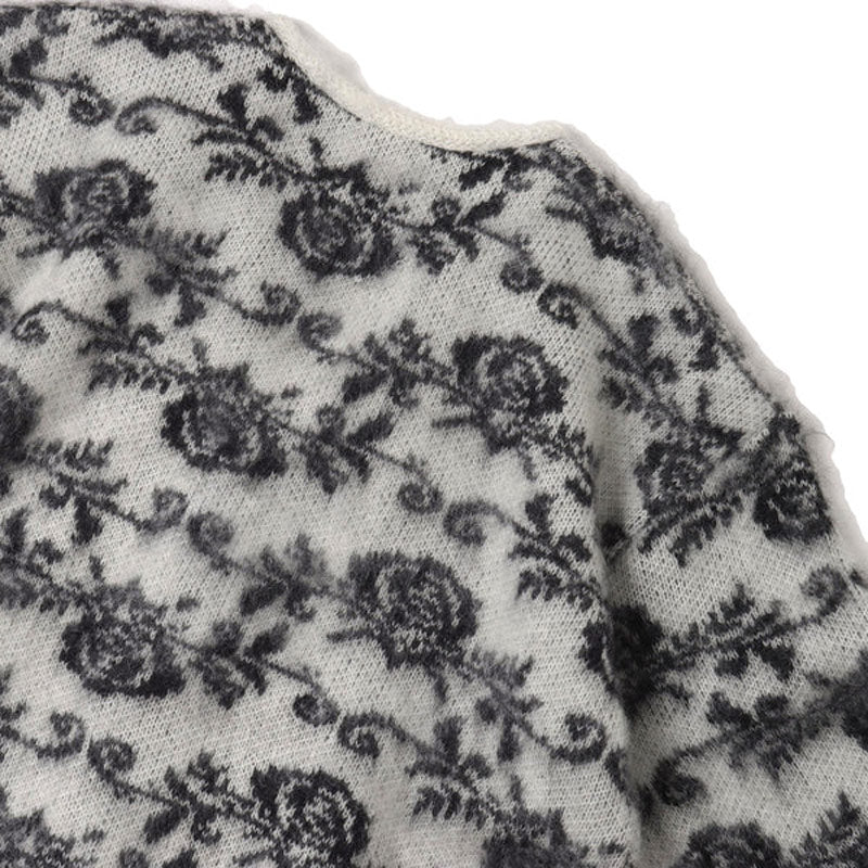 Mohair Cardigan Ice White