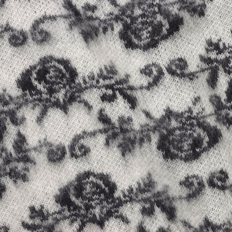 Mohair Cardigan Ice White