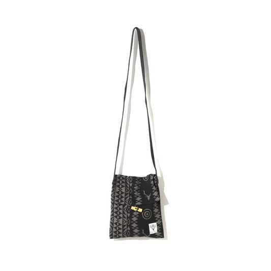String Bag - Flannel Cloth / Printed Skull / Target