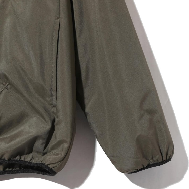 Filling Crew Neck Shirt - Poly Peach Taffeta Olive