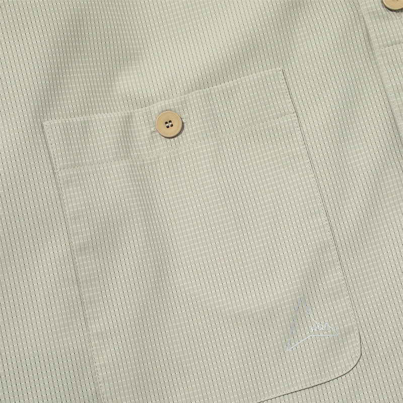 ROA Perforated Shirt Sand