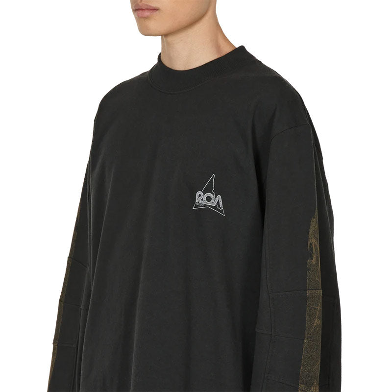ROA Longsleeve Graphic Black