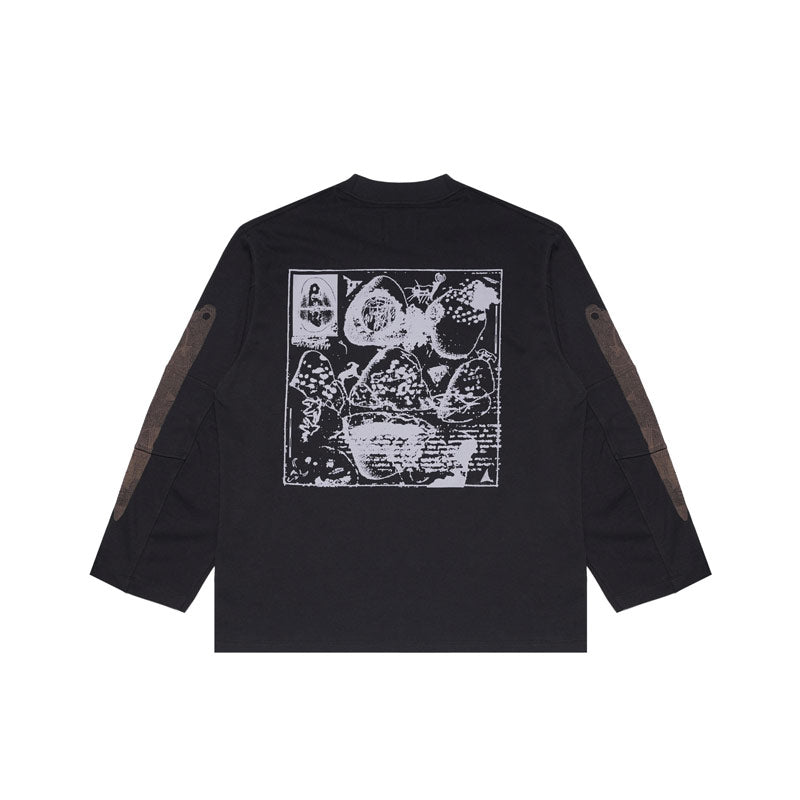 ROA Longsleeve Graphic Black