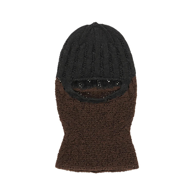 ROA | Flower Stitch Balaclava Black