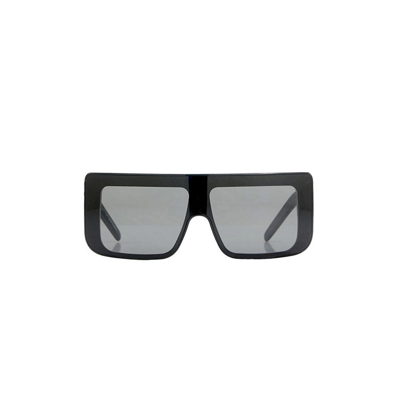 RICK OWENS Sunglasses Documenta Black Temple / Black Lens
