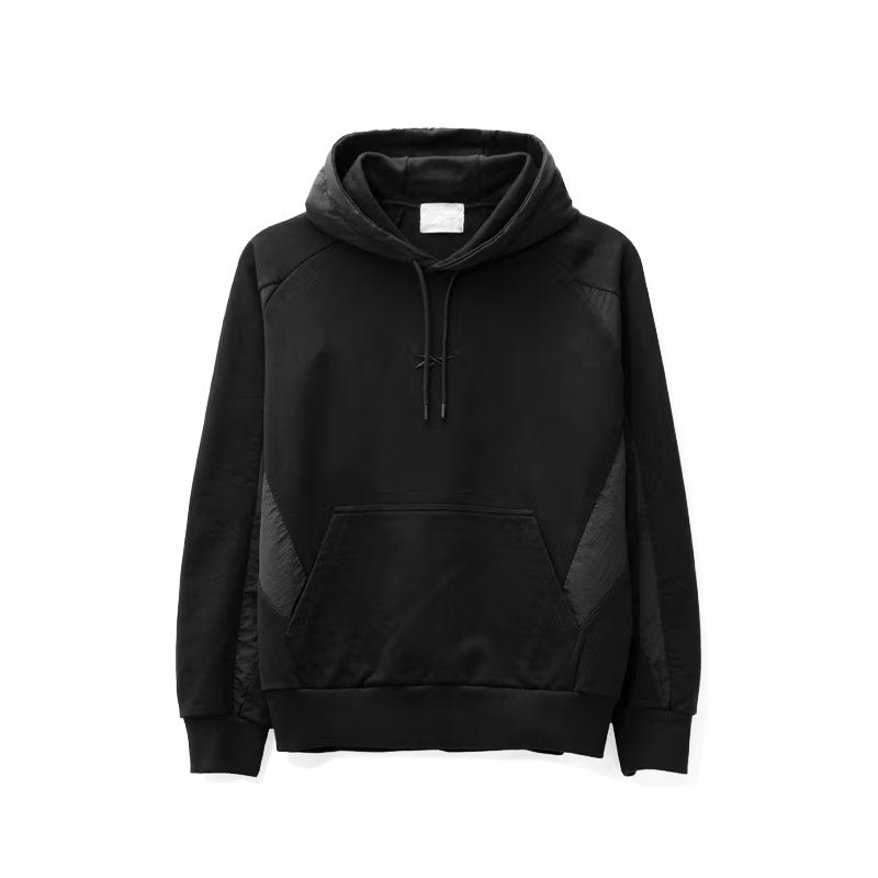 Reebok Unisex Woven Blocked Hoodie Black