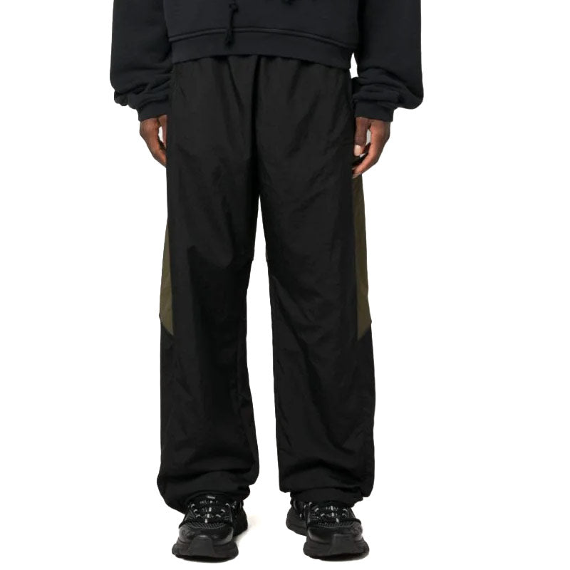 Reebok U Vector Blocked Track-Pants Black / Military Green