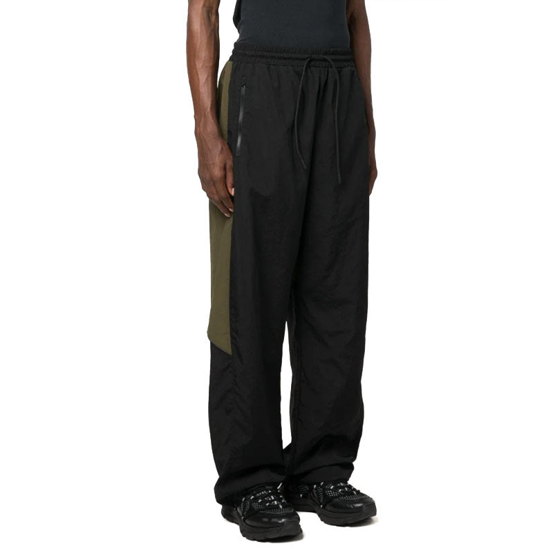 Reebok U Vector Blocked Track-Pants Black / Military Green