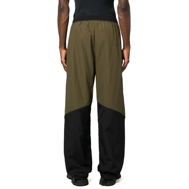 Reebok U Vector Blocked Track-Pants Black / Military Green