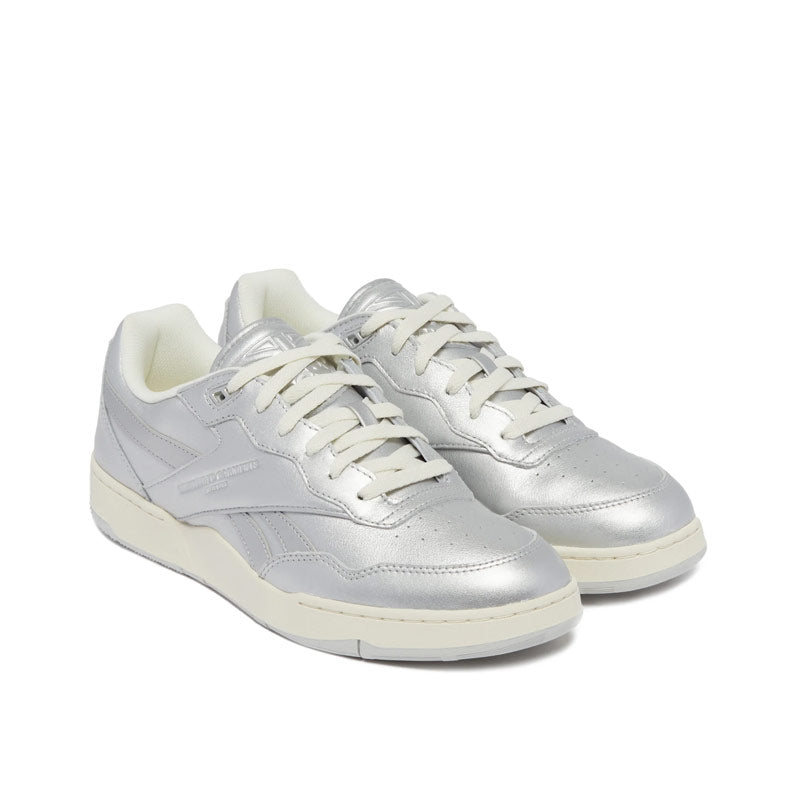 Reebok X Engineered Garments Bb 4000 Ii Silver Metallic / Chalk