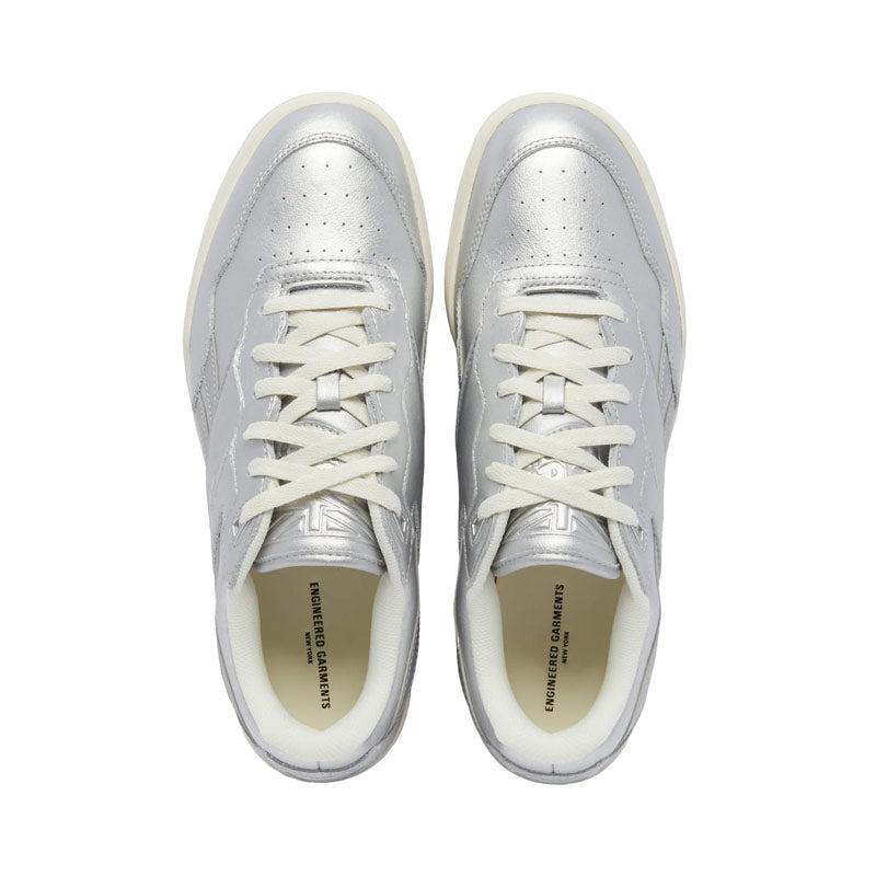 Reebok X Engineered Garments Bb 4000 Ii Silver Metallic / Chalk