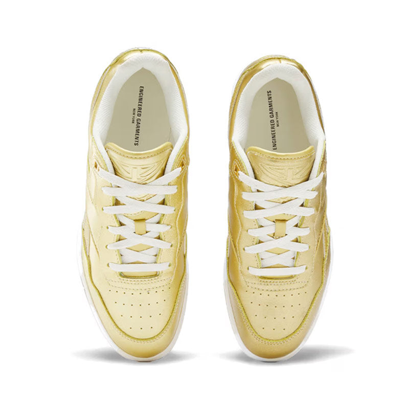 Reebok X Engineered Garments Bb 4000 Ii Gold Metallic / Silver Metallic / Chalk