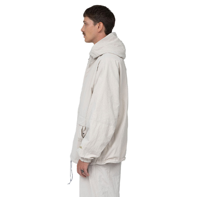 Reversible Hooded Jacket Sand Beige