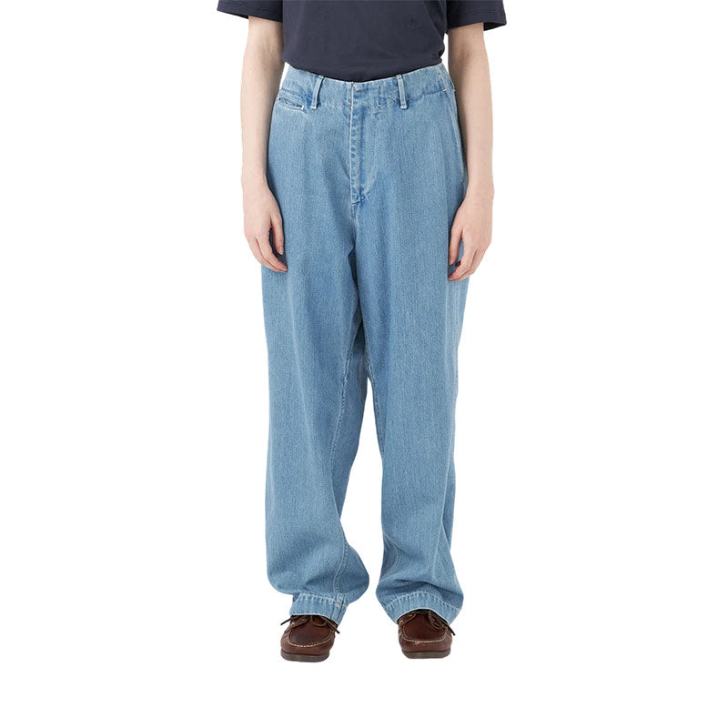 NANAMICA | Wide Denim Pants Light Indigo