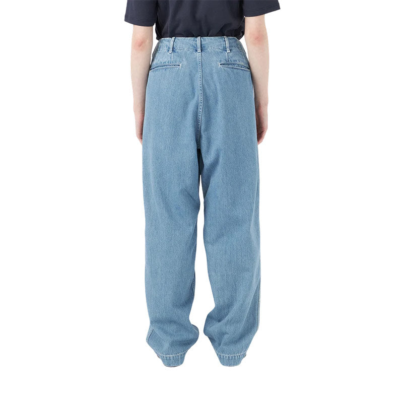 NANAMICA | Wide Denim Pants Light Indigo