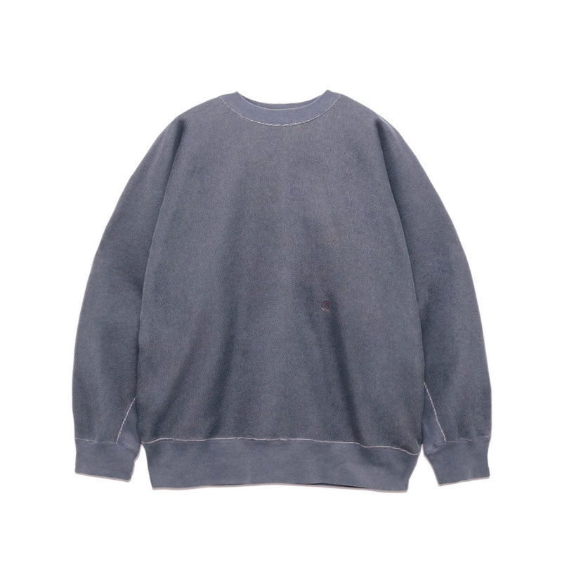 NANAMICA | Crew Neck Sweat Heather Navy