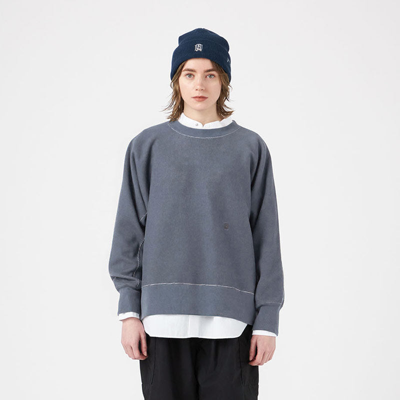 NANAMICA | Crew Neck Sweat Heather Navy