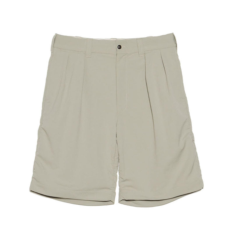 NANAMICA | Alphadry Double Pleat Shorts Light Khaki