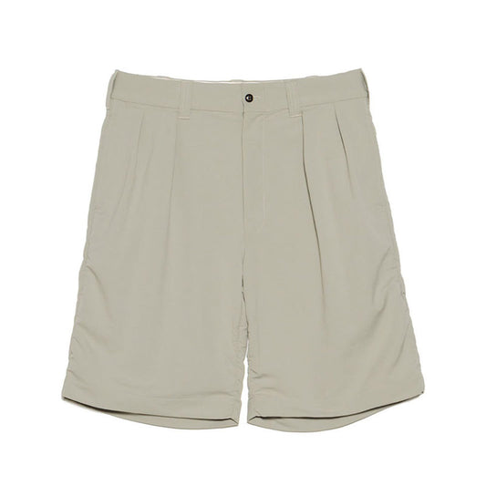 NANAMICA | Alphadry Double Pleat Shorts Light Khaki