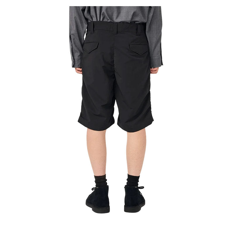NANAMICA | Alphadry Double Pleat Shorts Black