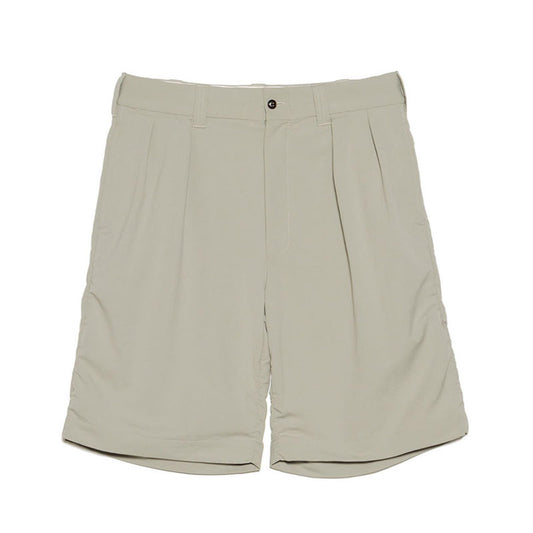 NANAMICA | Alphadry Double Pleat Shorts Light Khaki