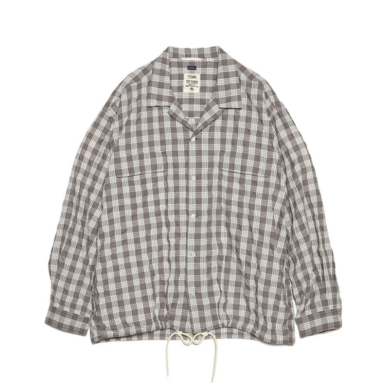 NANAMICA | Palaka Check Shirt Gray