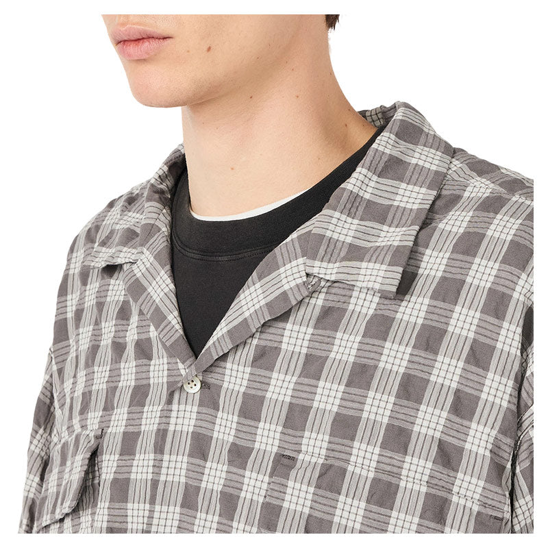 NANAMICA | Palaka Check Shirt Gray