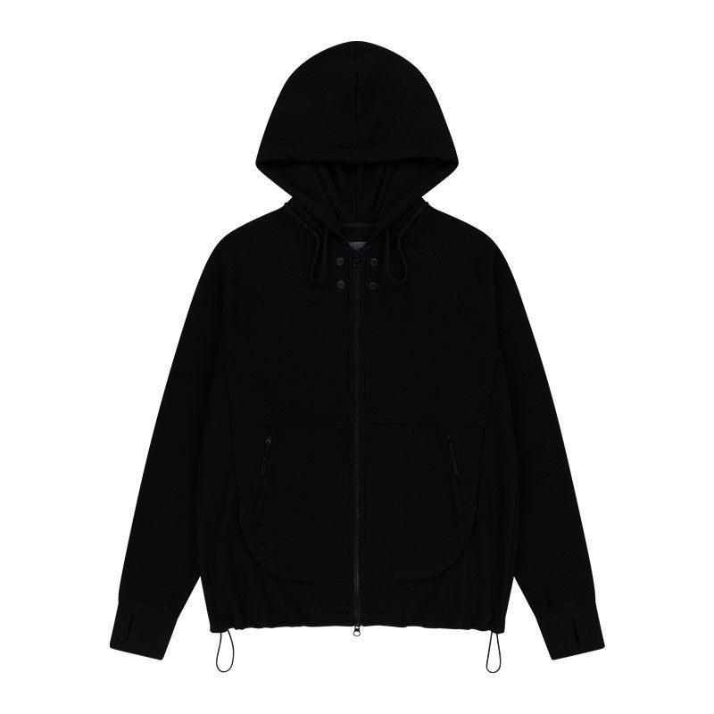 SAN SAN GEAR x Circuit Zip-Up Hoodie Black