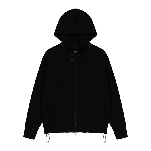 SAN SAN GEAR x Circuit Zip-Up Hoodie Black