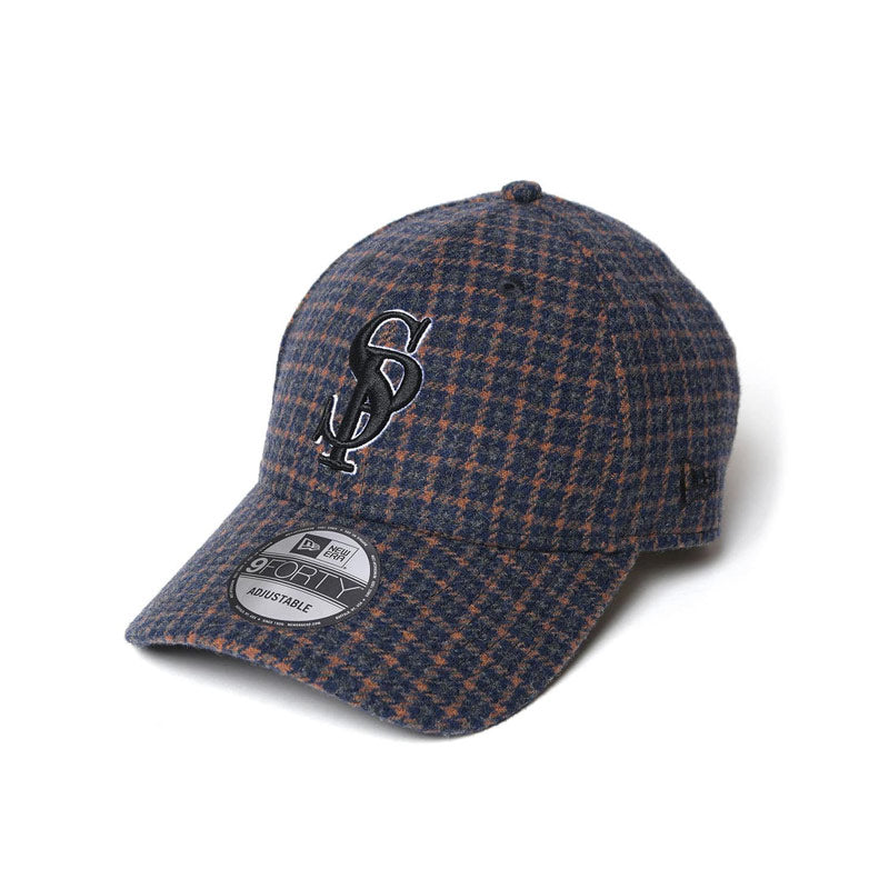 Sophnet. X New Era Blended Wool 9Forty Cap Navy
